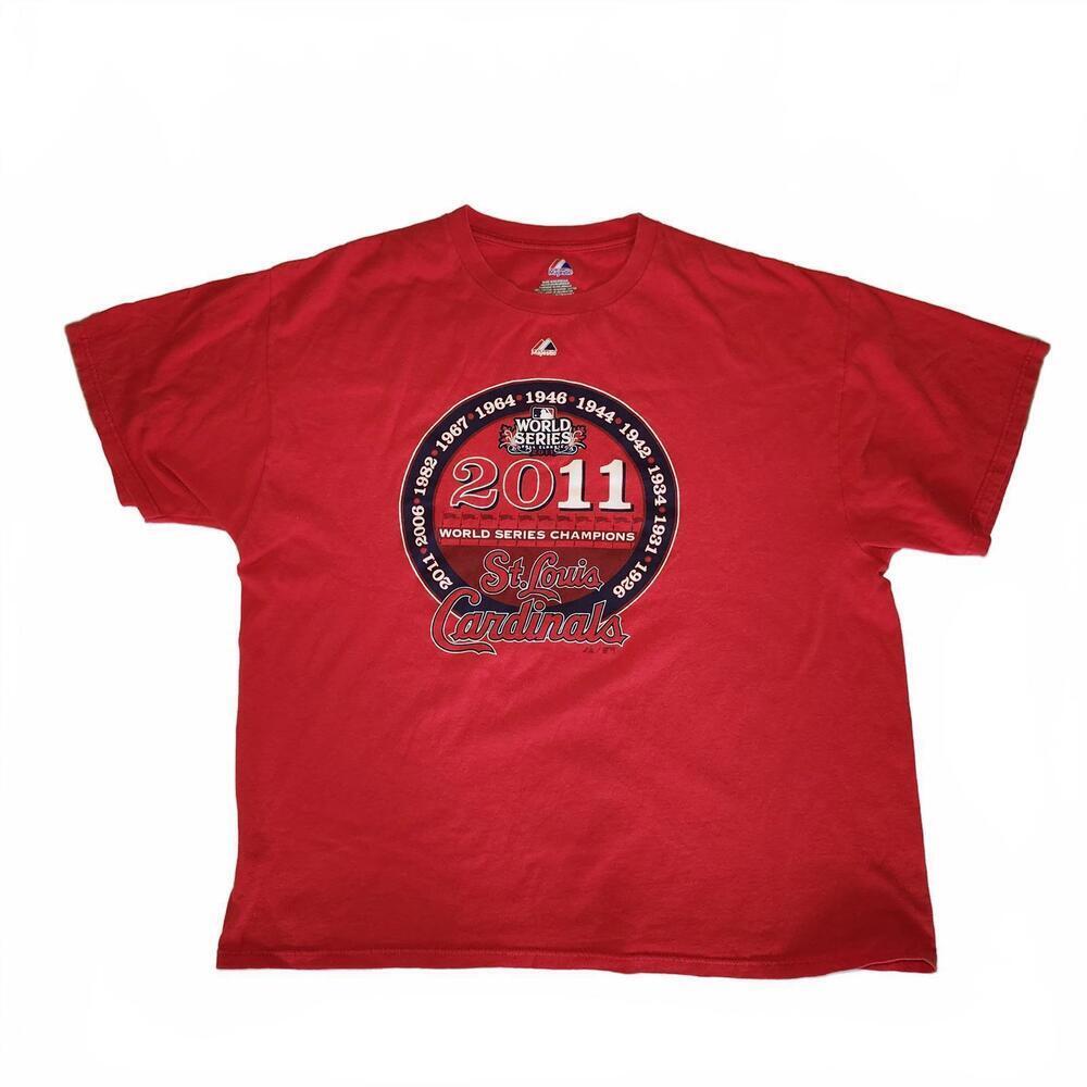 2011 St. Louis Cardinals World Series Champions T-Shirt